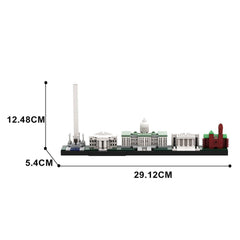 278PCS Washington DC Skyline MOC Building Block Bricks |MocPixel 278PCS Washington DC Skyline MOC Building Block Bricks |MocPixel - Default Title Lego Block Sets Alternative