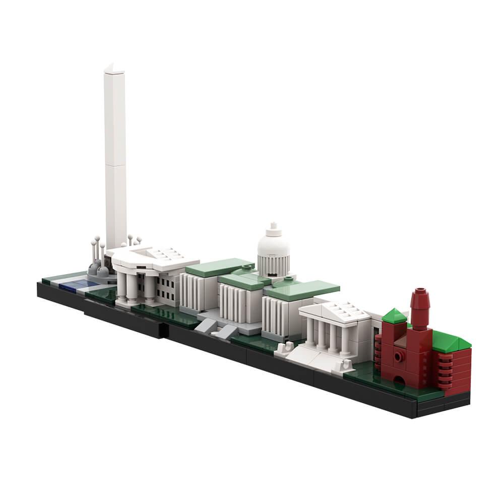 278PCS Washington DC Skyline MOC Building Block Bricks |MocPixel 278PCS Washington DC Skyline MOC Building Block Bricks |MocPixel - Default Title Lego Block Sets Alternative