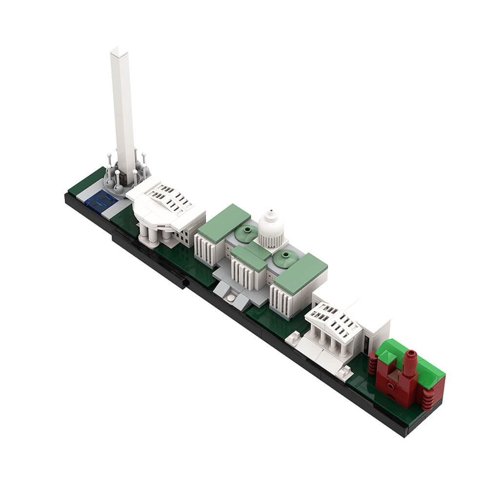 278PCS Washington DC Skyline MOC Building Block Bricks |MocPixel 278PCS Washington DC Skyline MOC Building Block Bricks |MocPixel - Default Title Lego Block Sets Alternative