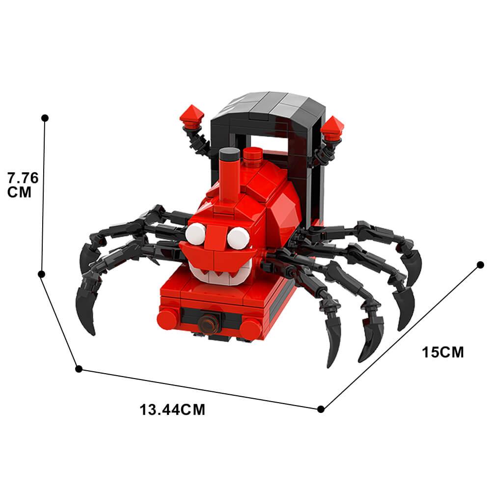 Choo-Choo Charles Horrors Game Spider Train MOC Building Block Bricks –  mocpixel