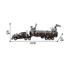 1222PCS MAD MAX Fury Road Tatra T815 The War Rig apocalyptic truck MOC Building Block Bricks |MocPixel 1222PCS MAD MAX Fury Road Tatra T815 The War Rig apocalyptic truck MOC Building Block Bricks |MocPixel - Default Title Lego Block Sets Alternative