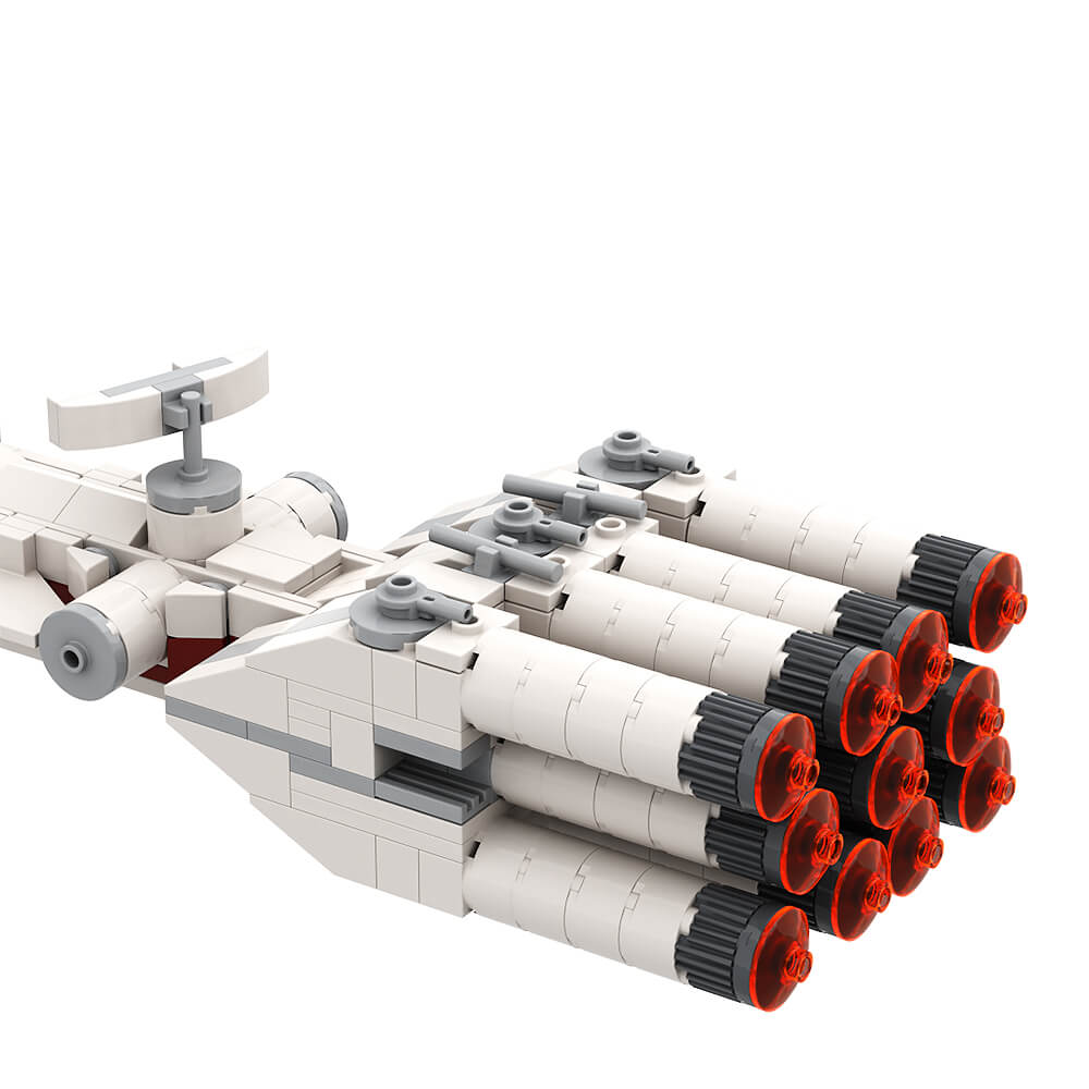 456PCS Tantive IV Midi scale Space War MOC Building Block Bricks |MocPixel 456PCS Tantive IV Midi scale Space War MOC Building Block Bricks |MocPixel - Default Title Lego Block Sets Alternative