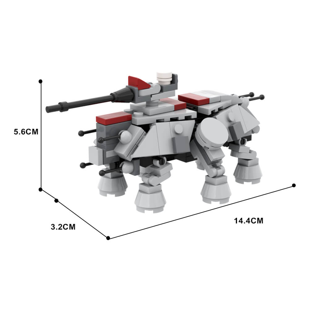 136PCS AT-TE Space War MOC Building Block Bricks |MocPixel 136PCS AT-TE Space War MOC Building Block Bricks |MocPixel - Default Title Lego Block Sets Alternative