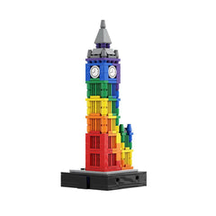 414PCS Colorful Big Ben II MOC Building Block Bricks |MocPixel 414PCS Colorful Big Ben II MOC Building Block Bricks |MocPixel - Default Title Lego Block Sets Alternative