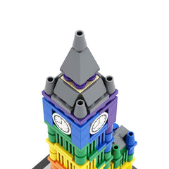 414PCS Colorful Big Ben II MOC Building Block Bricks |MocPixel 414PCS Colorful Big Ben II MOC Building Block Bricks |MocPixel - Default Title Lego Block Sets Alternative