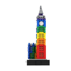 414PCS Colorful Big Ben II MOC Building Block Bricks |MocPixel 414PCS Colorful Big Ben II MOC Building Block Bricks |MocPixel - Default Title Lego Block Sets Alternative