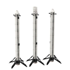 713PCS SpaceX Falcon Heavy [Saturn V scale] MOC Building Block Bricks |MocPixel 713PCS SpaceX Falcon Heavy [Saturn V scale] MOC Building Block Bricks |MocPixel - Default Title Lego Block Sets Alternative