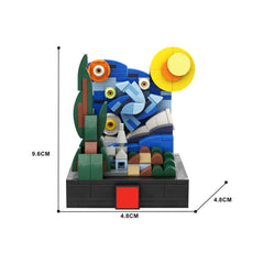 272PCS The Mini Starry Night MOC Building Block Bricks |MocPixel 272PCS The Mini Starry Night MOC Building Block Bricks |MocPixel - Default Title Lego Block Sets Alternative
