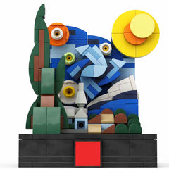 272PCS The Mini Starry Night MOC Building Block Bricks |MocPixel 272PCS The Mini Starry Night MOC Building Block Bricks |MocPixel - Default Title Lego Block Sets Alternative