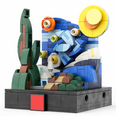 272PCS The Mini Starry Night MOC Building Block Bricks |MocPixel 272PCS The Mini Starry Night MOC Building Block Bricks |MocPixel - Default Title Lego Block Sets Alternative