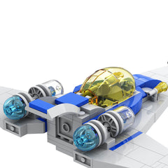 Modern classic spaceship MOC Building Block Bricks |MocPixel Modern classic spaceship MOC Building Block Bricks |MocPixel - Small Size(204PCS) Lego Block Sets Alternative
