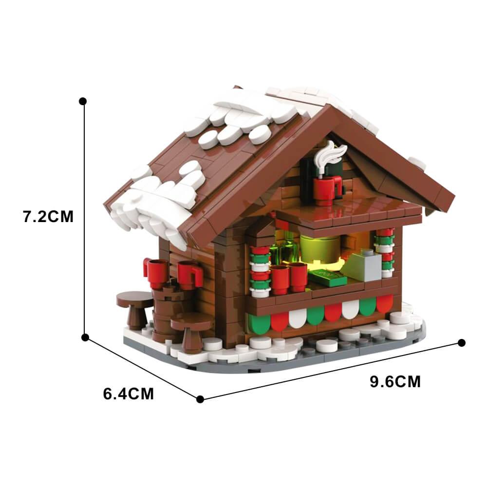 368PCS Hot Drinks Stands - CHRISTMAS MOC MOC Building Block Bricks |MocPixel 368PCS Hot Drinks Stands - CHRISTMAS MOC MOC Building Block Bricks |MocPixel - Default Title Lego Block Sets Alternative