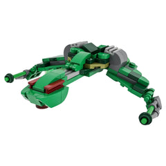 Klingon Bird of Prey MOC Building Block Bricks |MocPixel Klingon Bird of Prey MOC Building Block Bricks |MocPixel - Mini Size(100PCS) Lego Block Sets Alternative