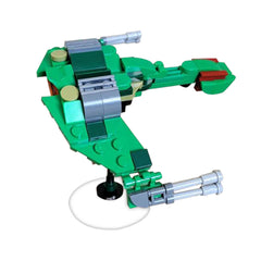 Klingon Bird of Prey MOC Building Block Bricks |MocPixel Klingon Bird of Prey MOC Building Block Bricks |MocPixel - Mini Size(100PCS) Lego Block Sets Alternative