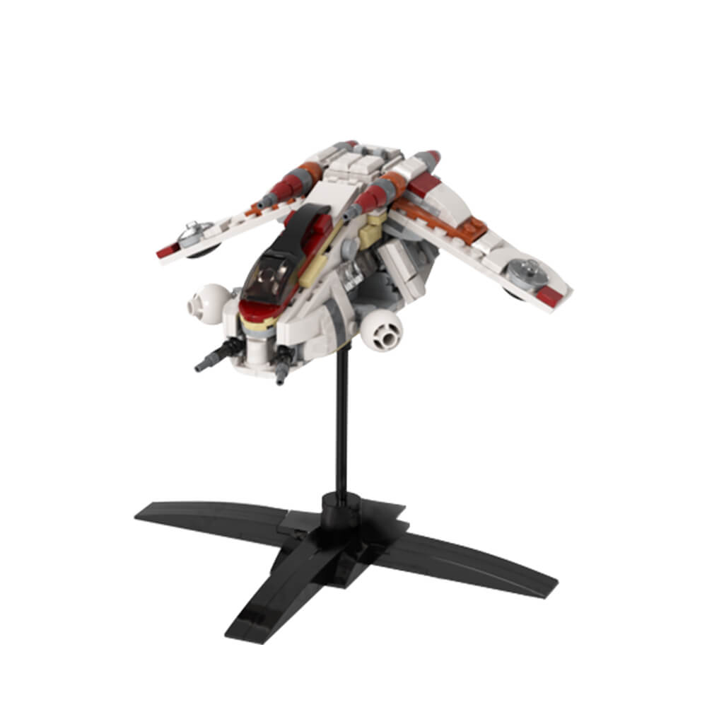 304PCS Micro Size LAAT/i Republic Gunship : Episode II Space War MOC Building Block Bricks |MocPixel 304PCS Micro Size LAAT/i Republic Gunship : Episode II Space War MOC Building Block Bricks |MocPixel - Default Title Lego Block Sets Alternative