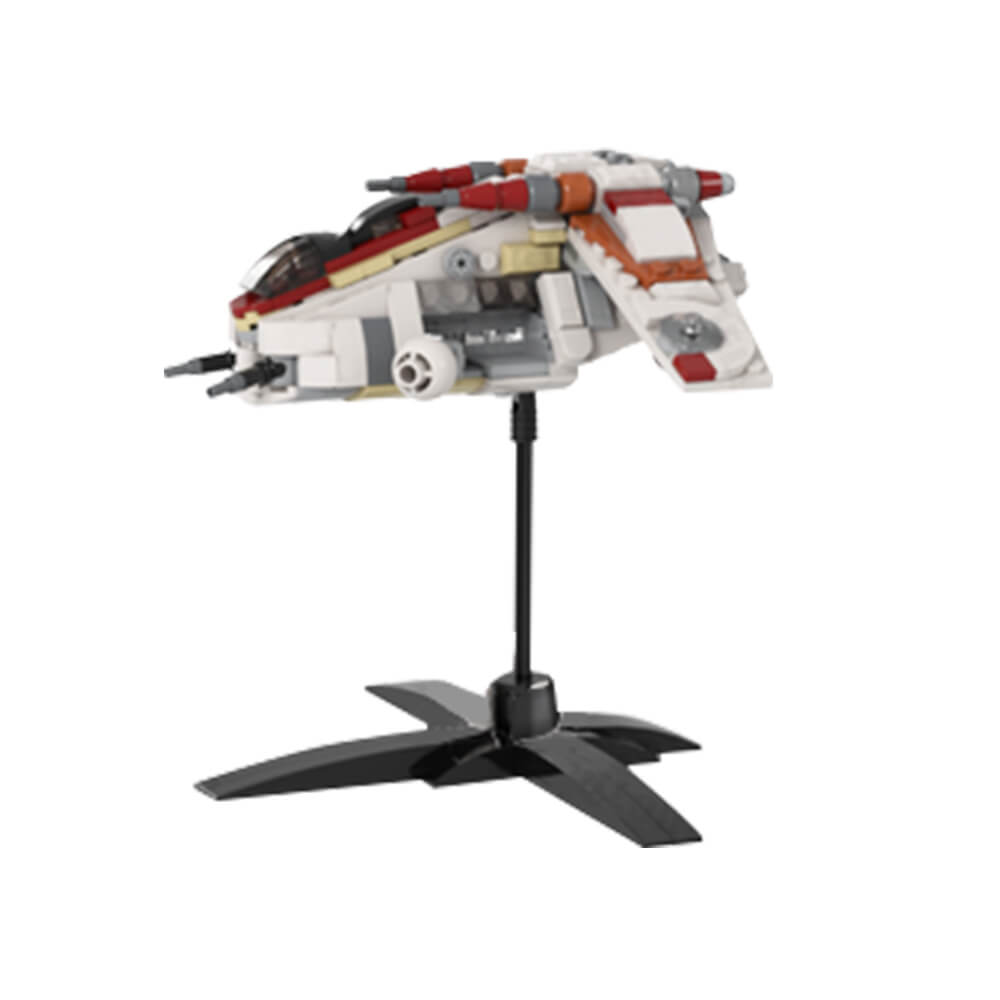 304PCS Micro Size LAAT/i Republic Gunship : Episode II Space War MOC Building Block Bricks |MocPixel 304PCS Micro Size LAAT/i Republic Gunship : Episode II Space War MOC Building Block Bricks |MocPixel - Default Title Lego Block Sets Alternative