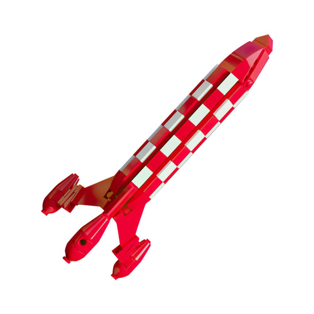 278PCS Tindin Moon Rocket MOC Building Block Bricks |MocPixel 278PCS Tindin Moon Rocket MOC Building Block Bricks |MocPixel - Default Title Lego Block Sets Alternative