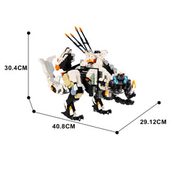 1574PCS Thunderjaw of Horizon MOC Building Block Bricks |MocPixel 1574PCS Thunderjaw of Horizon MOC Building Block Bricks |MocPixel - Single Thunderjaw Lego Block Sets Alternative