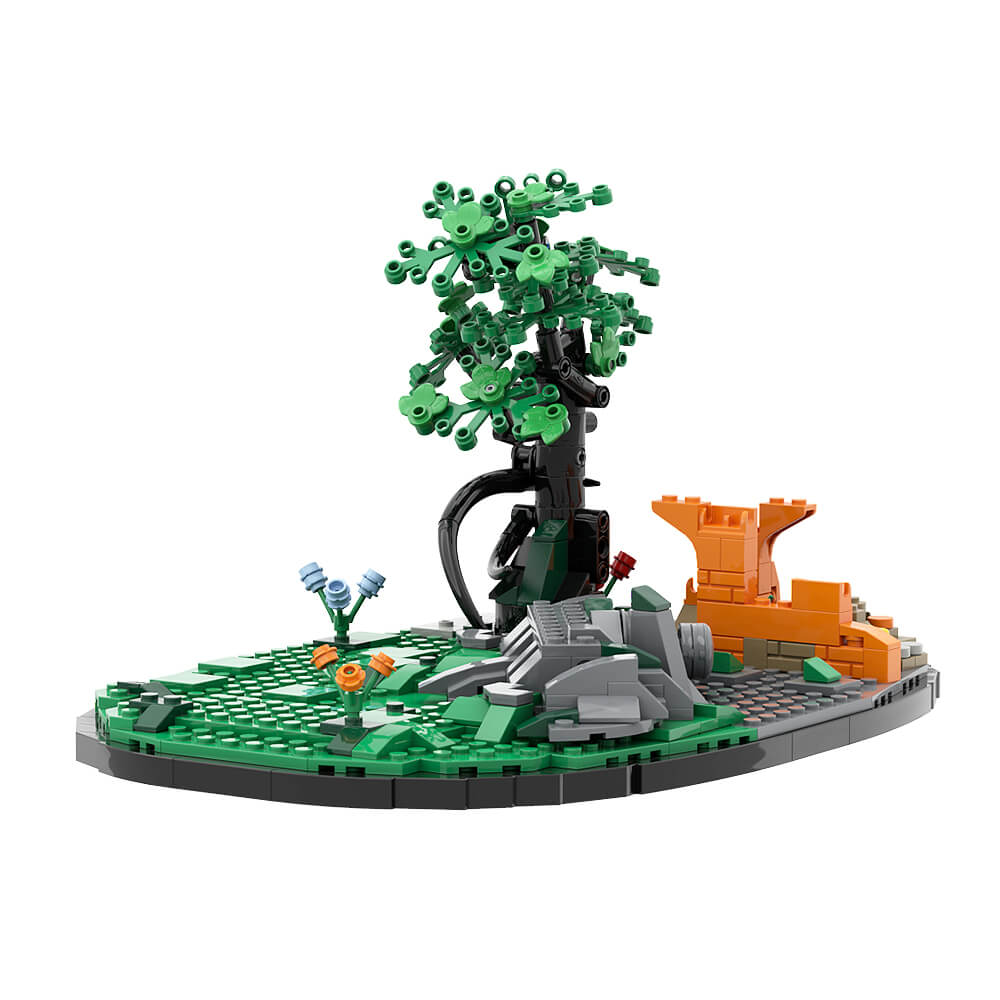 1574PCS Thunderjaw of Horizon MOC Building Block Bricks |MocPixel 1574PCS Thunderjaw of Horizon MOC Building Block Bricks |MocPixel - Thunderjaw with Stand Lego Block Sets Alternative