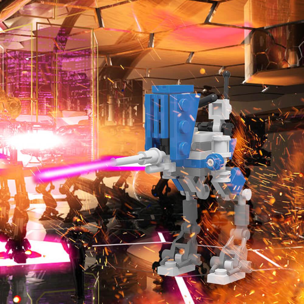 50PCS Clone Wars Mini Robot MOC Space War MOC Building Block Bricks |MocPixel 50PCS Clone Wars Mini Robot MOC Space War MOC Building Block Bricks |MocPixel - Default Title Lego Block Sets Alternative