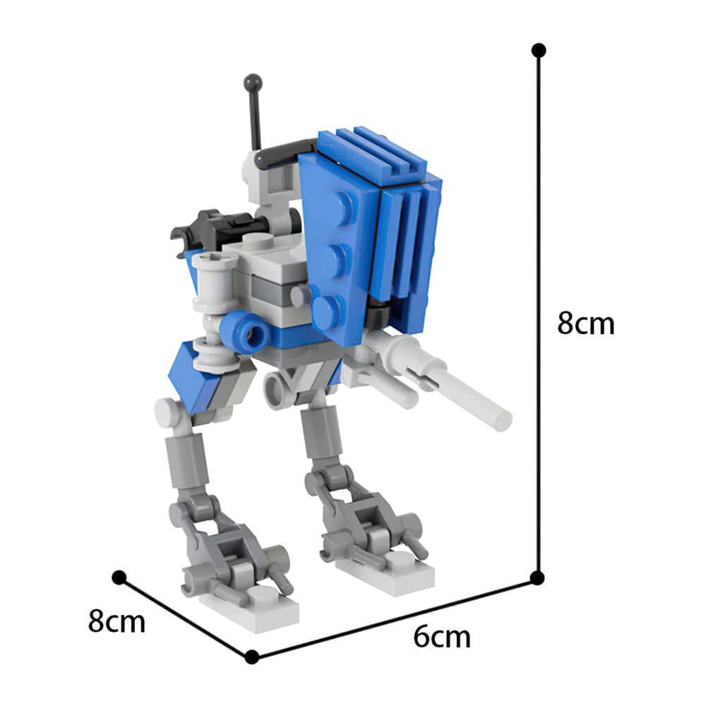 50PCS Clone Wars Mini Robot MOC Space War MOC Building Block Bricks |MocPixel 50PCS Clone Wars Mini Robot MOC Space War MOC Building Block Bricks |MocPixel - Default Title Lego Block Sets Alternative
