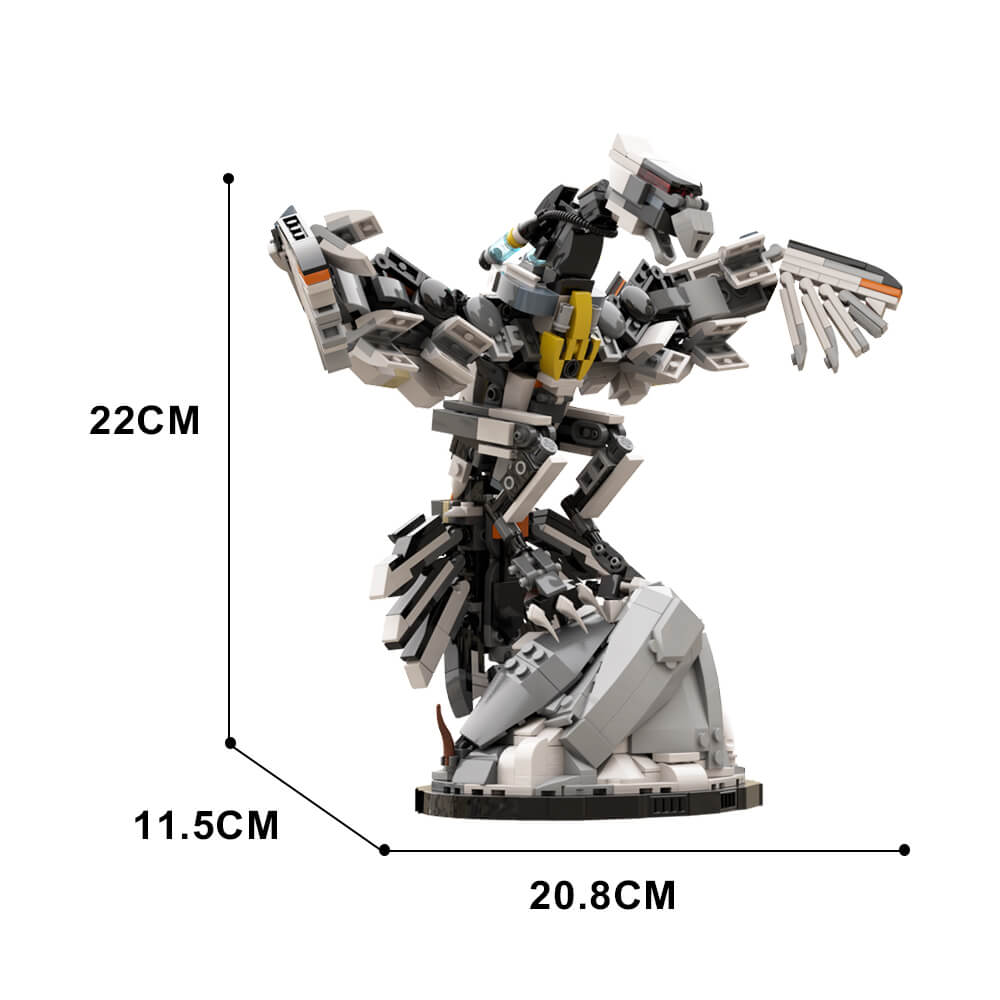 961PCS MOC-117996 Horizon Zero Dawn Stormbird with Stand MOC Building Block Bricks |MocPixel 961PCS MOC-117996 Horizon Zero Dawn Stormbird with Stand MOC Building Block Bricks |MocPixel - Default Title Lego Block Sets Alternative