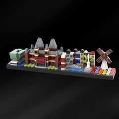 336PCS Amsterdam skyline MOC Building Block Bricks |MocPixel 336PCS Amsterdam skyline MOC Building Block Bricks |MocPixel - Default Title Lego Block Sets Alternative