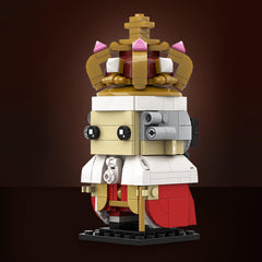 232PCS King George III Brickheadz MOC Building Block Bricks |MocPixel 232PCS King George III Brickheadz MOC Building Block Bricks |MocPixel - Default Title Lego Block Sets Alternative