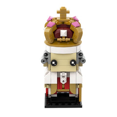 232PCS King George III Brickheadz MOC Building Block Bricks |MocPixel 232PCS King George III Brickheadz MOC Building Block Bricks |MocPixel - Default Title Lego Block Sets Alternative
