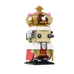 232PCS King George III Brickheadz MOC Building Block Bricks |MocPixel 232PCS King George III Brickheadz MOC Building Block Bricks |MocPixel - Default Title Lego Block Sets Alternative