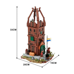 990PCS Rohan Watchtower Middle-Earth MOC Building Block Bricks |MocPixel 990PCS Rohan Watchtower Middle-Earth MOC Building Block Bricks |MocPixel - Default Title Lego Block Sets Alternative