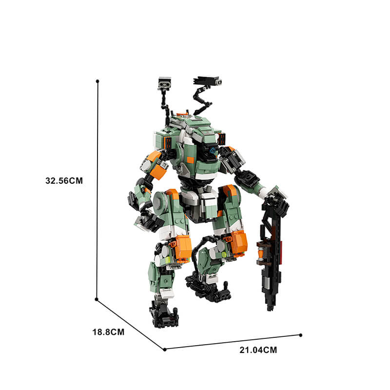 1061PCS Titanfall Mecha BT-7274 MOC Building Block Bricks |MocPixel 1061PCS Titanfall Mecha BT-7274 MOC Building Block Bricks |MocPixel - Default Title Lego Block Sets Alternative