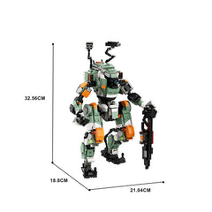 1061PCS Titanfall Mecha BT-7274 MOC Building Block Bricks |MocPixel 1061PCS Titanfall Mecha BT-7274 MOC Building Block Bricks |MocPixel - Default Title Lego Block Sets Alternative