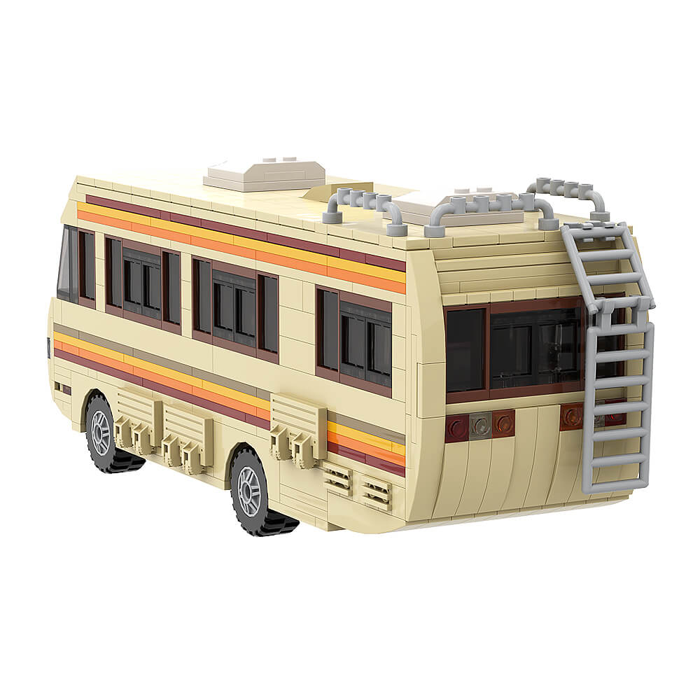 734PCS Breaking Bad White& Pinkman's Cooking Lab RV MOC Building Block Bricks |MocPixel 734PCS Breaking Bad White& Pinkman's Cooking Lab RV MOC Building Block Bricks |MocPixel - Default Title Lego Block Sets Alternative