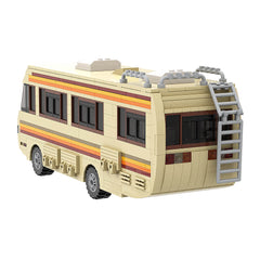 734PCS Breaking Bad White& Pinkman's Cooking Lab RV MOC Building Block Bricks |MocPixel 734PCS Breaking Bad White& Pinkman's Cooking Lab RV MOC Building Block Bricks |MocPixel - Default Title Lego Block Sets Alternative