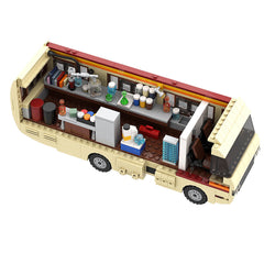 734PCS Breaking Bad White& Pinkman's Cooking Lab RV MOC Building Block Bricks |MocPixel 734PCS Breaking Bad White& Pinkman's Cooking Lab RV MOC Building Block Bricks |MocPixel - Default Title Lego Block Sets Alternative