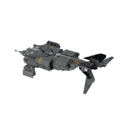 Micro Aliens Series PART I : UD-4L Dropship Flying/ Landing Type MOC Building Block Bricks |MocPixel Micro Aliens Series PART I : UD-4L Dropship Flying/ Landing Type MOC Building Block Bricks |MocPixel - Flying+Landing Type Lego Block Sets Alternative