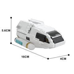 333PCS Type-6 Shuttlecraft MOC Building Block Bricks |MocPixel 333PCS Type-6 Shuttlecraft MOC Building Block Bricks |MocPixel - Default Title Lego Block Sets Alternative