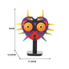 301PCS Majora's Mask MOC Building Block Bricks |MocPixel 301PCS Majora's Mask MOC Building Block Bricks |MocPixel - Default Title Lego Block Sets Alternative