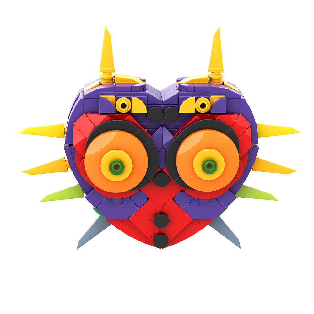 301PCS Majora's Mask MOC Building Block Bricks |MocPixel 301PCS Majora's Mask MOC Building Block Bricks |MocPixel - Default Title Lego Block Sets Alternative
