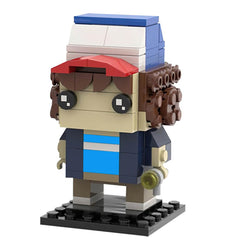Stranger Series Brickheadz Collection - Dustin & Eleven / Vecna MOC Building Block Bricks |MocPixel Stranger Series Brickheadz Collection - Dustin & Eleven / Vecna MOC Building Block Bricks |MocPixel - Dustin & Eleven Lego Block Sets Alternative