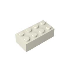 Brick 2 x 4 #3001 Brick 2 x 4 #3001 - 90-White Lego Block Sets Alternative