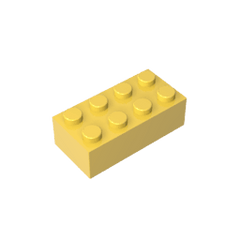 Brick 2 x 4 #3001 Brick 2 x 4 #3001 - 30-Yellow Lego Block Sets Alternative