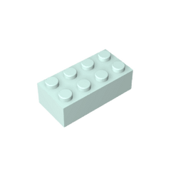 Brick 2 x 4 #3001 Brick 2 x 4 #3001 - 45-Light Aqua Lego Block Sets Alternative
