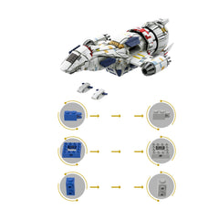 2819PCS Firefly Serenity MOC Building Block Bricks |MocPixel 2819PCS Firefly Serenity MOC Building Block Bricks |MocPixel - Default Title Lego Block Sets Alternative
