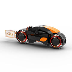 Tron: lightcycle & Classic Recognizer MOC Building Block Bricks |MocPixel Tron: lightcycle & Classic Recognizer MOC Building Block Bricks |MocPixel - 3 X 67PCS+Recognizer Lego Block Sets Alternative