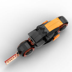 Tron: lightcycle & Classic Recognizer MOC Building Block Bricks |MocPixel Tron: lightcycle & Classic Recognizer MOC Building Block Bricks |MocPixel - 3 X 67PCS+Recognizer Lego Block Sets Alternative