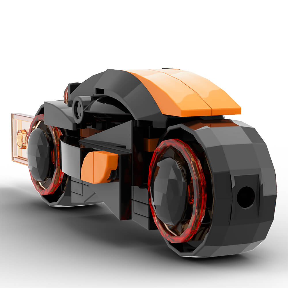 Tron: lightcycle & Classic Recognizer MOC Building Block Bricks |MocPixel Tron: lightcycle & Classic Recognizer MOC Building Block Bricks |MocPixel - 3 X 67PCS+Recognizer Lego Block Sets Alternative