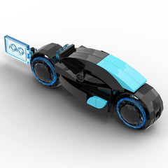 Tron: lightcycle & Classic Recognizer MOC Building Block Bricks |MocPixel Tron: lightcycle & Classic Recognizer MOC Building Block Bricks |MocPixel - 3 X 67PCS+Recognizer Lego Block Sets Alternative
