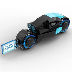 Tron: lightcycle & Classic Recognizer MOC Building Block Bricks |MocPixel Tron: lightcycle & Classic Recognizer MOC Building Block Bricks |MocPixel - 3 X 67PCS+Recognizer Lego Block Sets Alternative